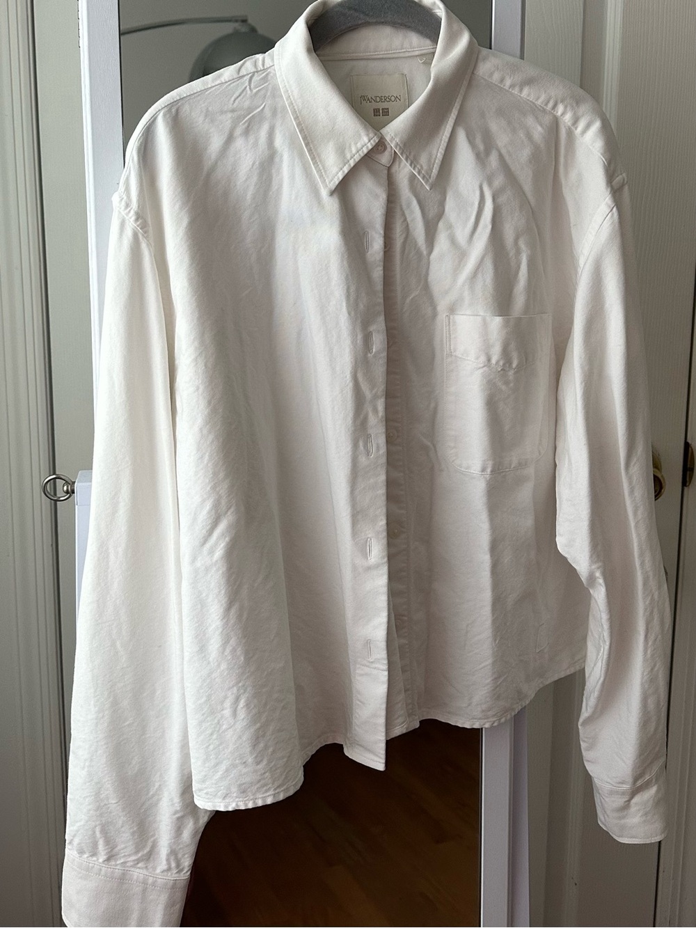 Uniqlo x JW Anderson White Casual Button-Down Shirt